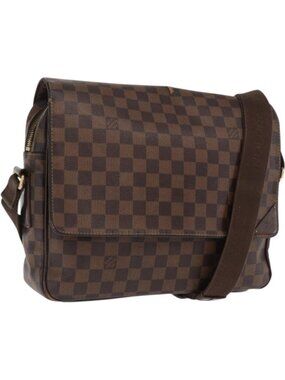 LOUIS VUITTON Damier Ebene Shelton MM Shoulder Bag N41149